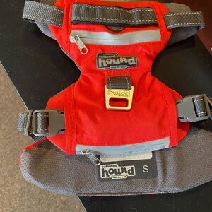 Outward Hound Red and Gray Pet Harness